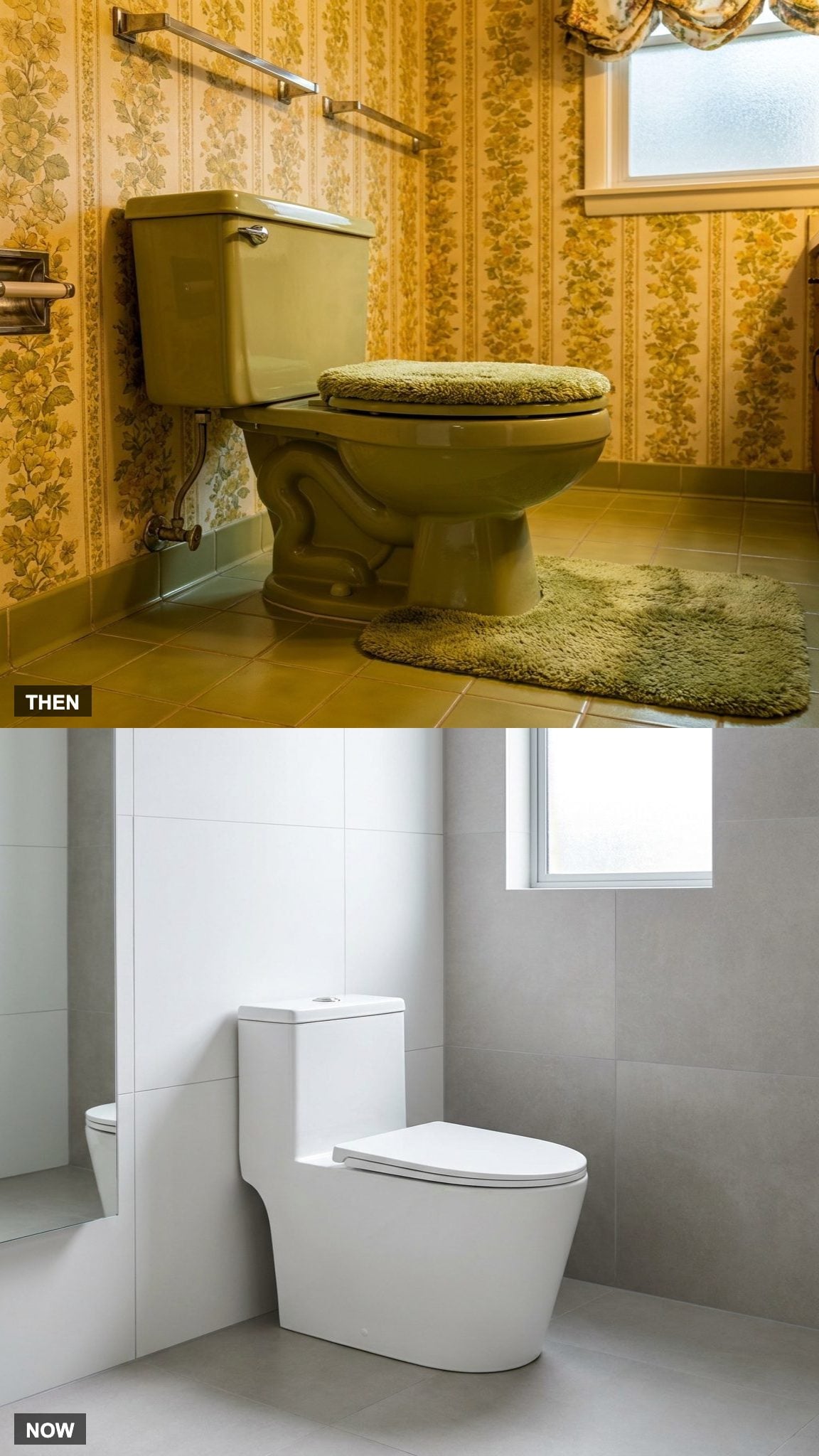 Colored Toilets vs. White Toilets