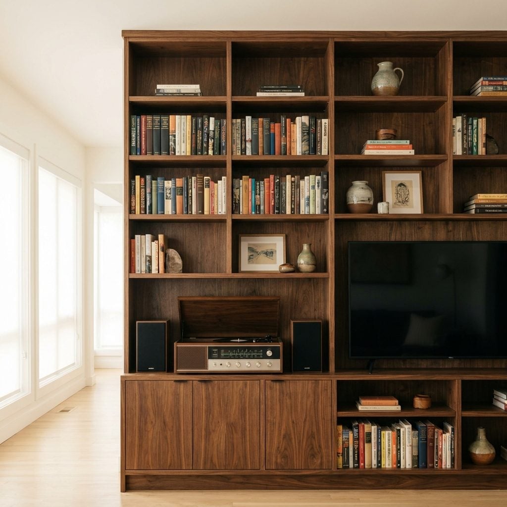 A Complete Entertainment Wall Unit: About $290 to $380 in 1978