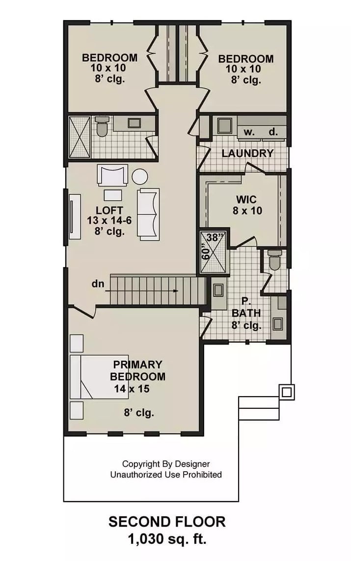 Floor Plan - Second Floor