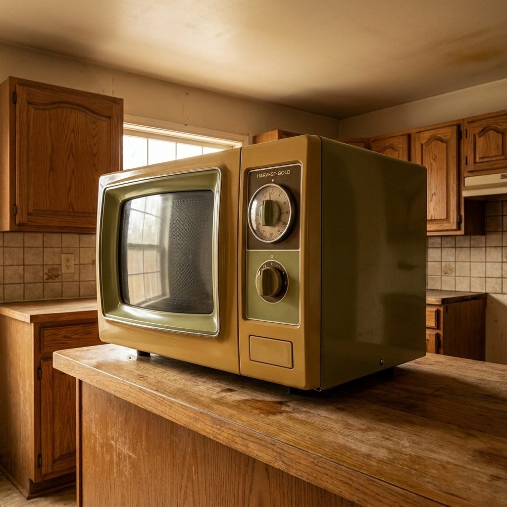 The Countertop Microwave That Weighed as Much as a Small Child