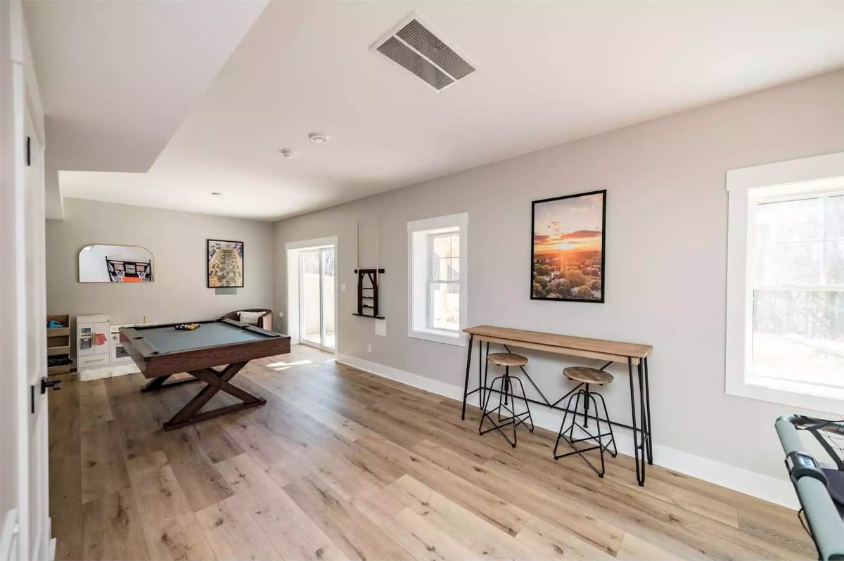 Billiards Table, Bar-Height Perch, and Enough Open Floor to Actually Use Both