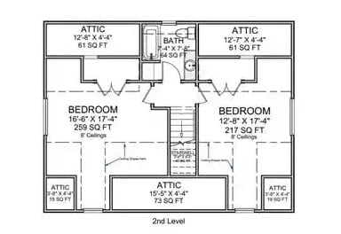 Floor Plan - Second Floor