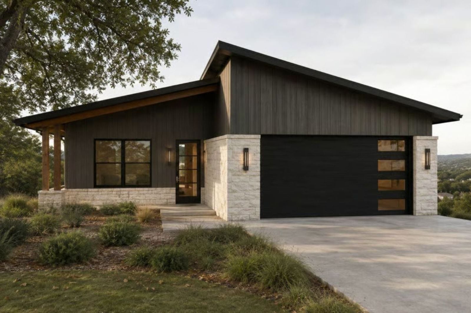 The Callan 3-Bedroom Modern House Plan with Front Porch (1,904 Sq. Ft. Floor Plan)