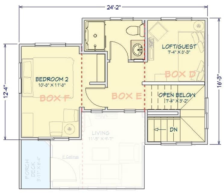 Floor Plan - Second Floor
