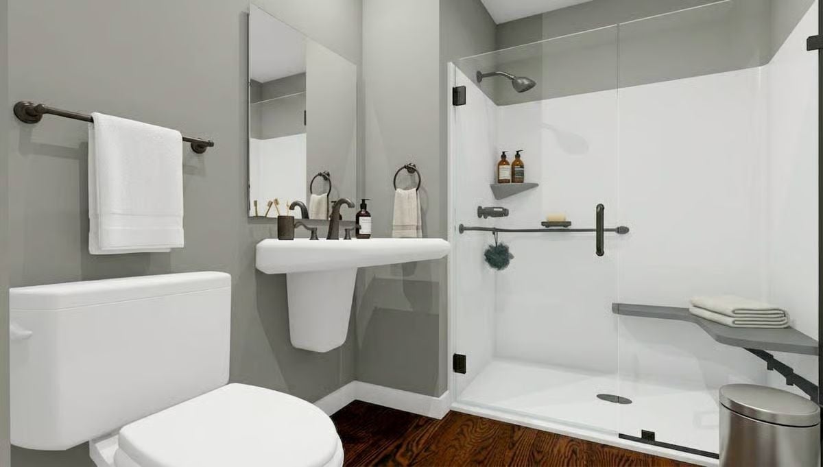 Grab Bars Don't Have to Look Medical. This Shower Proves It.