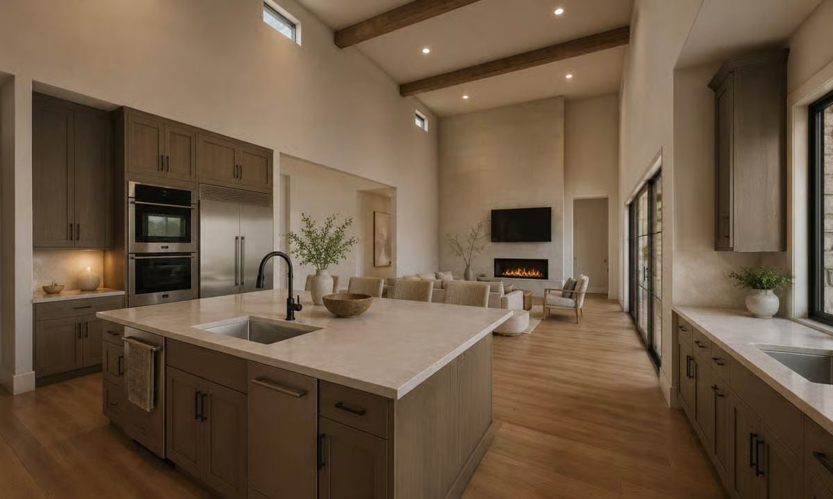 Exposed Beams and an Open Plan That Actually Earns the Square Footage
