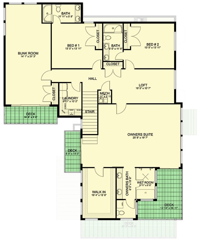 Floor Plan - Second Floor