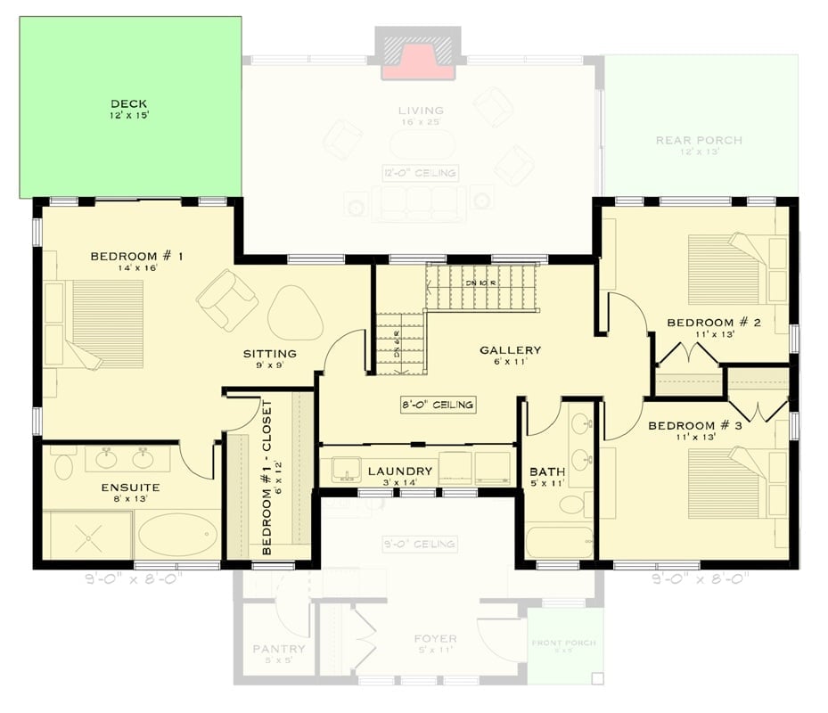 Floor Plan - Second Floor