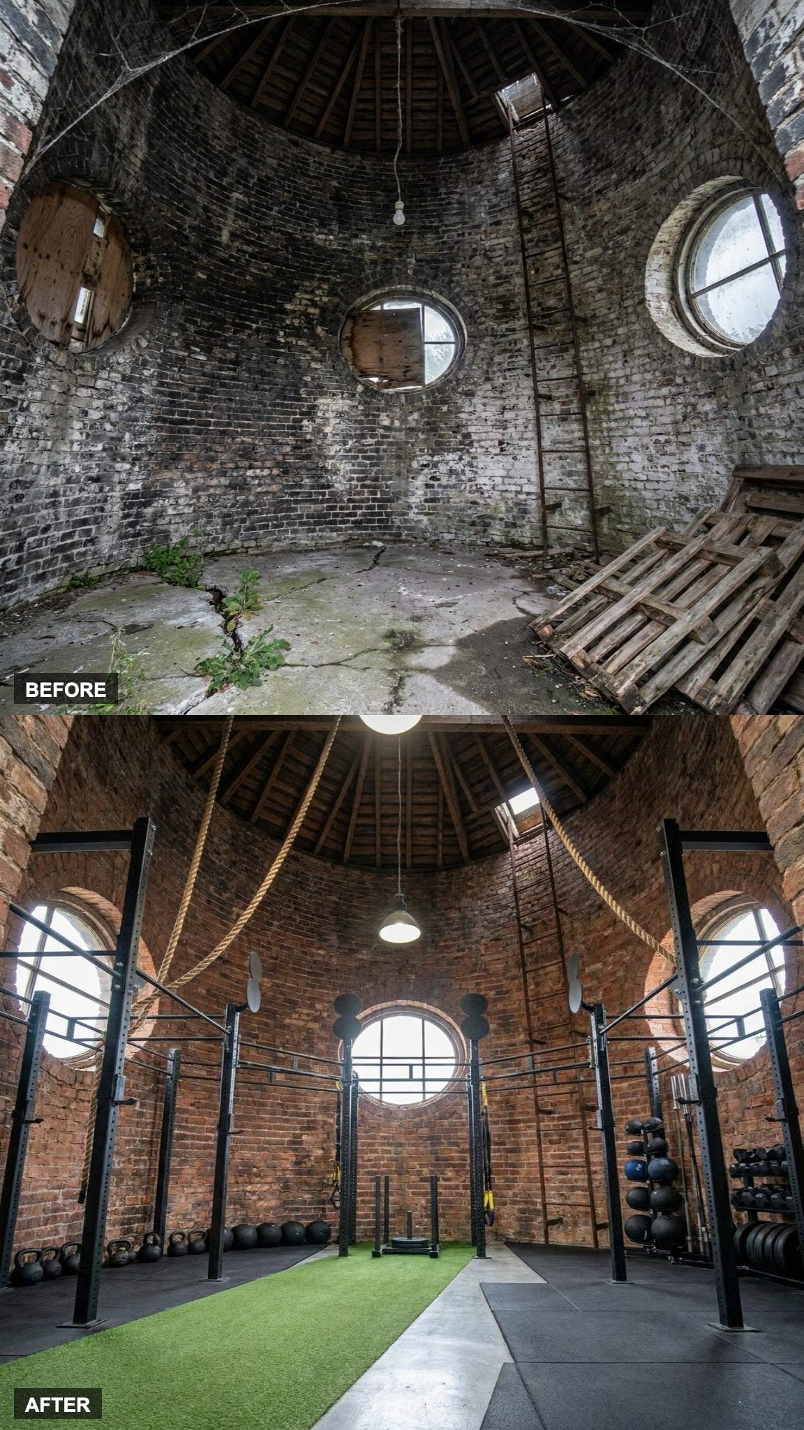 Curved Wall CrossFit: A Rig That Wraps the Tower Like It Was Born There