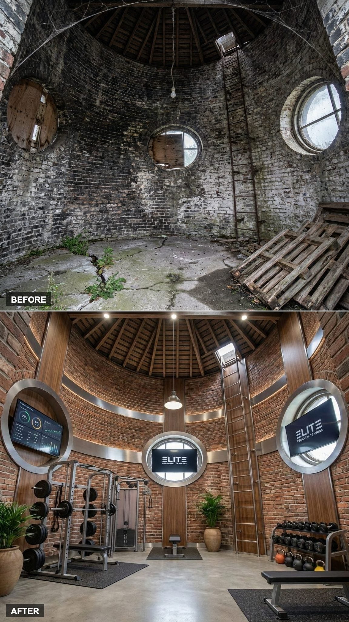 Custom Equipment Layouts and Performance Analytics Displays Make This Tower an Elite Personal Training Studio