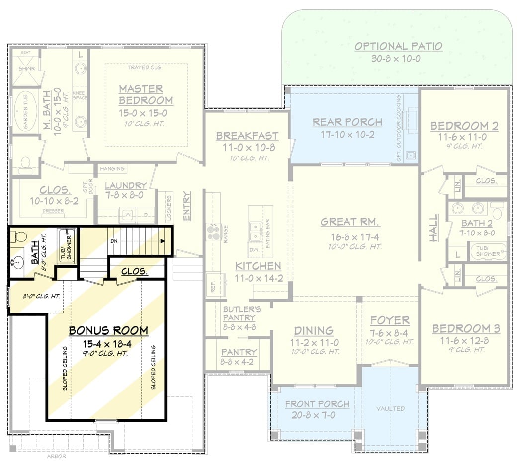 Floor Plan - Bonus Room