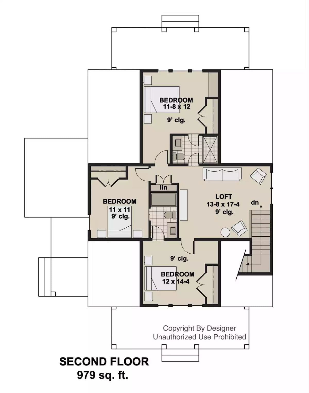 Floor Plan - Second Floor