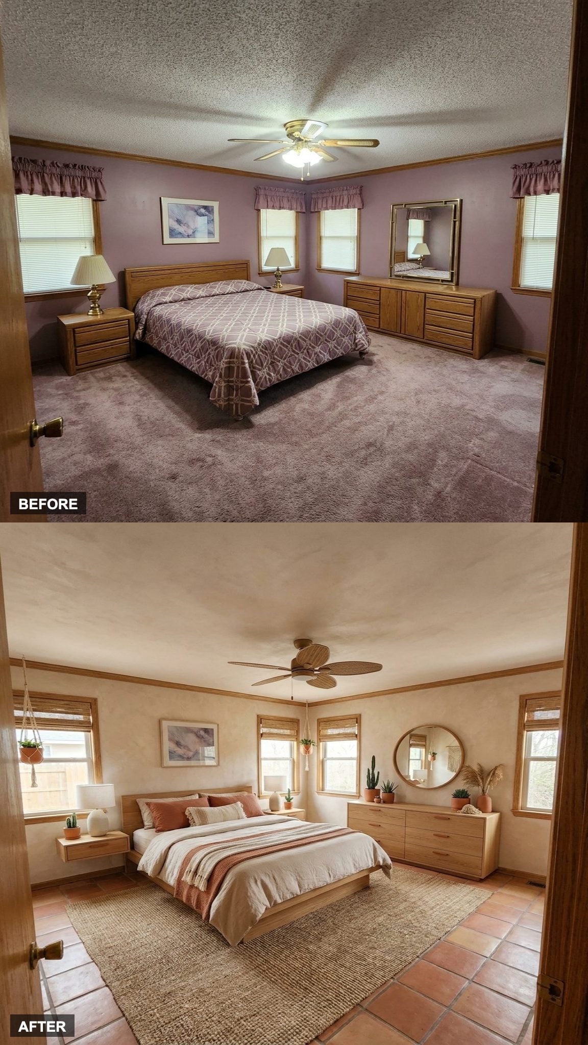 Limewashed Walls and Warm Terracotta Reimagine the Bedroom as a Desert Modern Escape