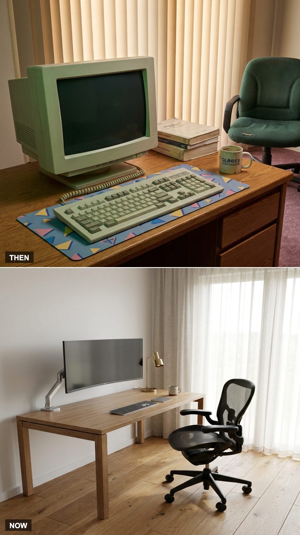 The Desk-Eating CRT vs. The Sliver of a Screen