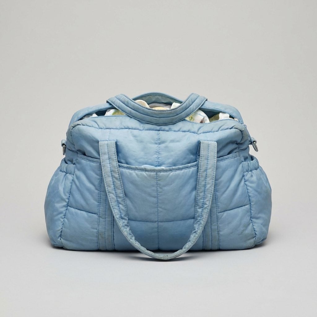 4. A Practical Diaper Bag Cost About $22 in 1986