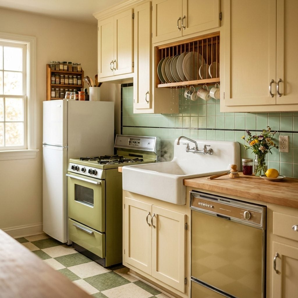 The Dish Drainer Cabinet Above the Sink With the Slatted Bottom