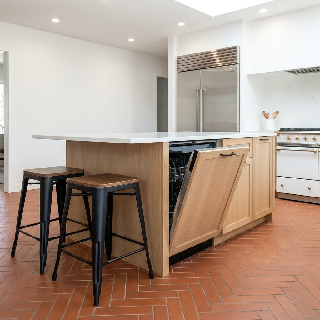 The Dishwasher Door Swing Nobody Maps Until Someone Gets Clipped in the Knee