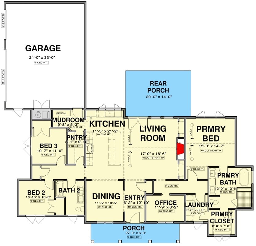 Floor Plan - Main Floor