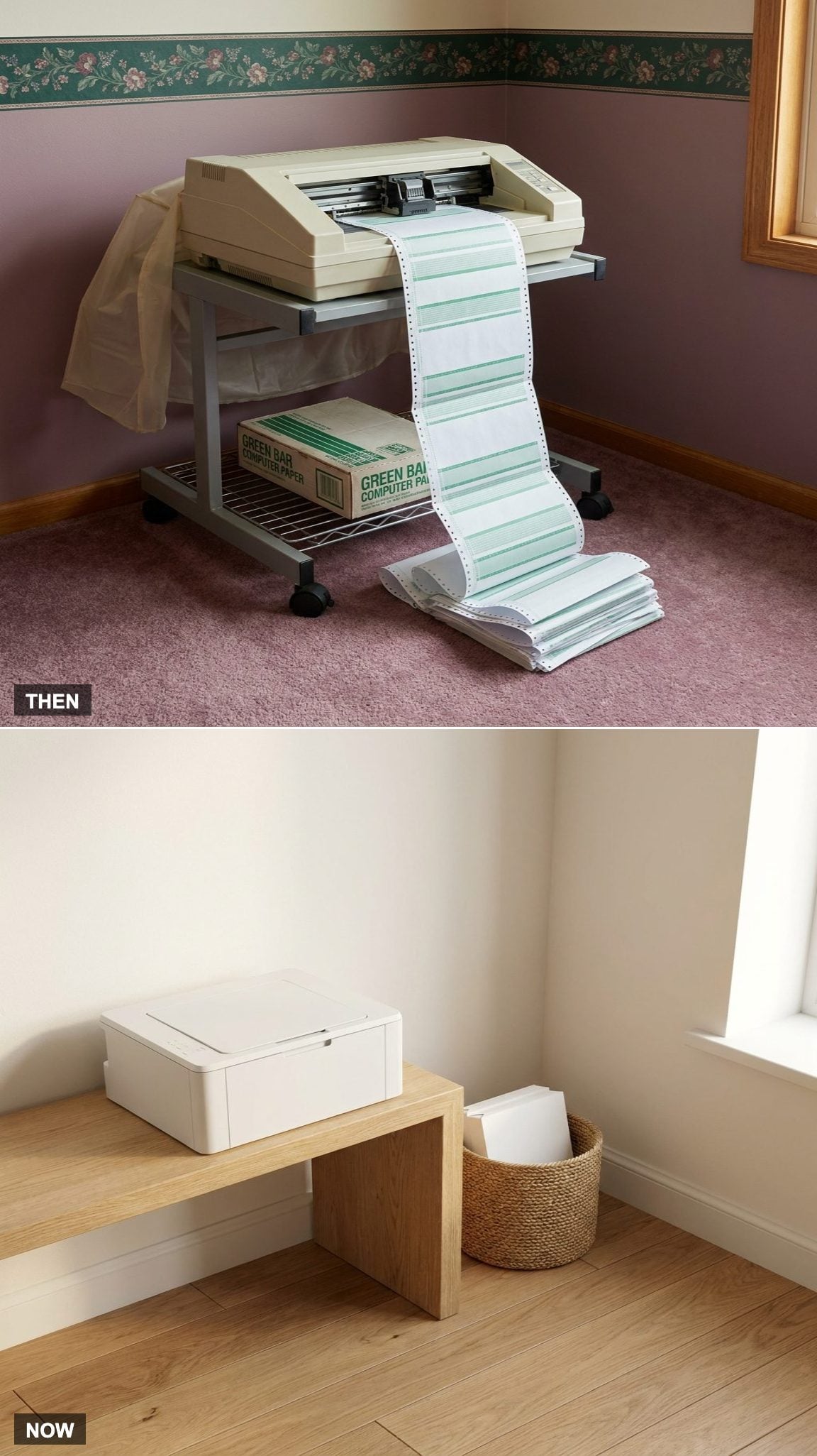 Dot-Matrix Screech vs. A Printer You Forgot You Owned