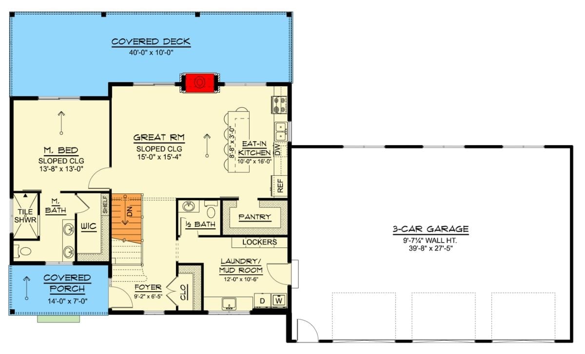 Floor Plan - Main Floor