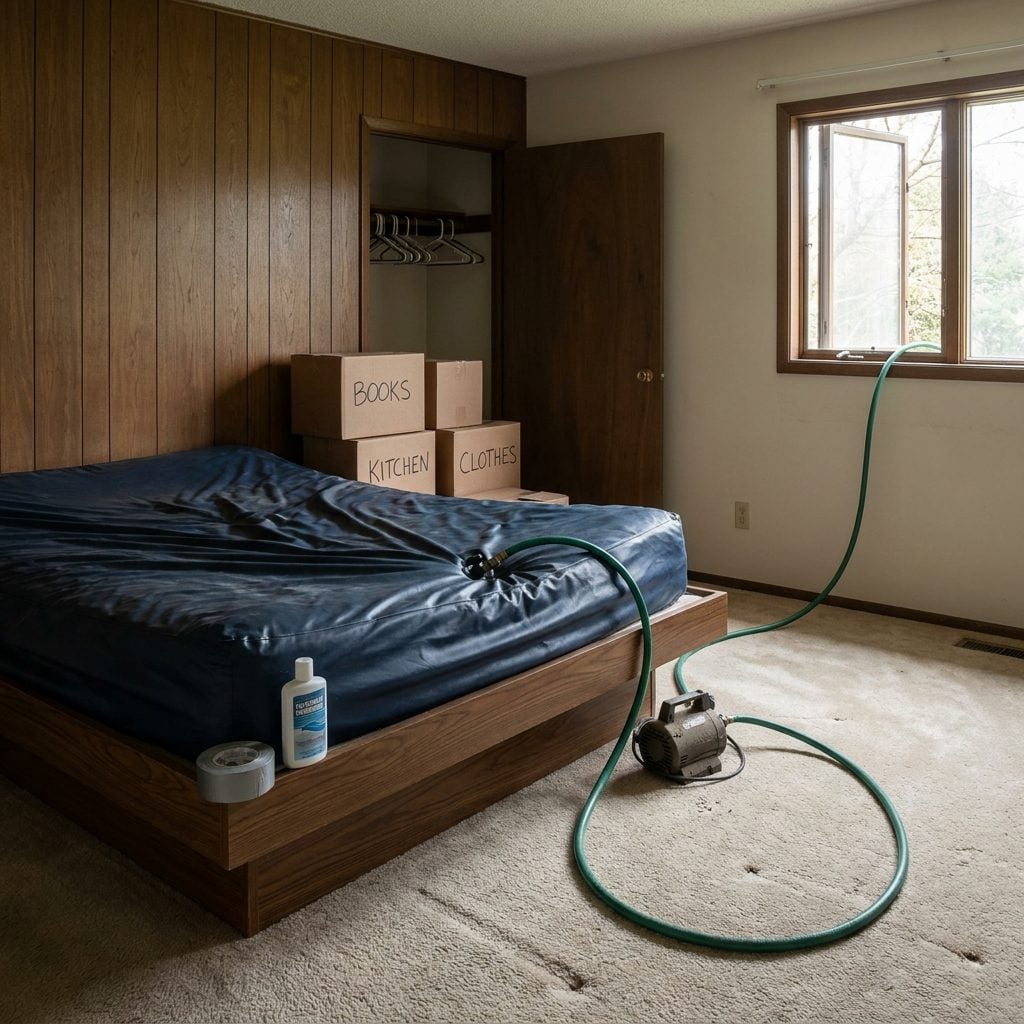 The Draining Ritual When It Was Time to Move