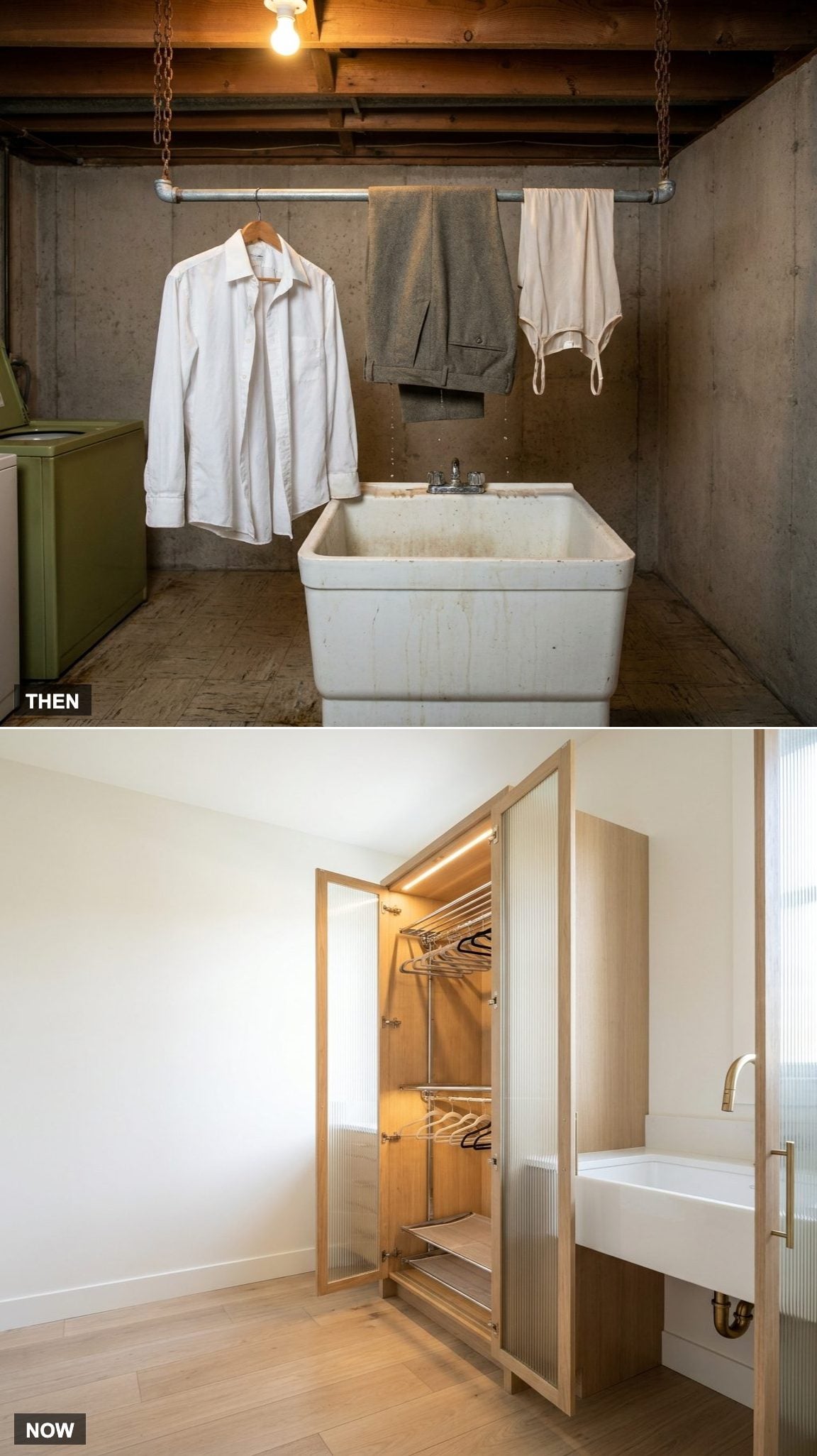 The Drying System: Single Rod Over the Sink vs. Custom Drying Cabinet