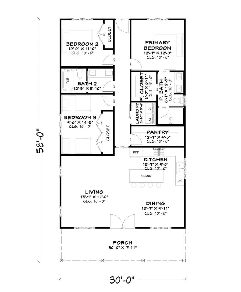 Floor Plan - Main Floor