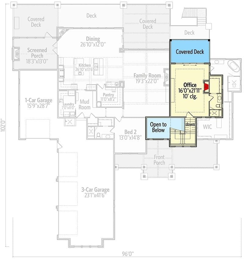 Floor Plan - Second Floor