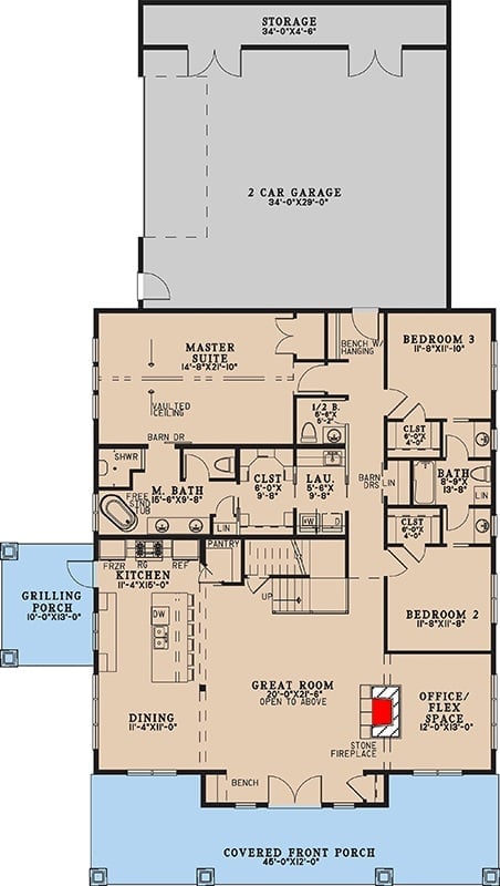 Floor Plan - Main Floor