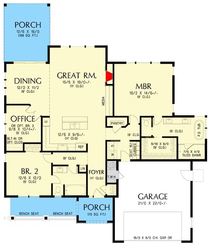 Floor Plan - Main Floor