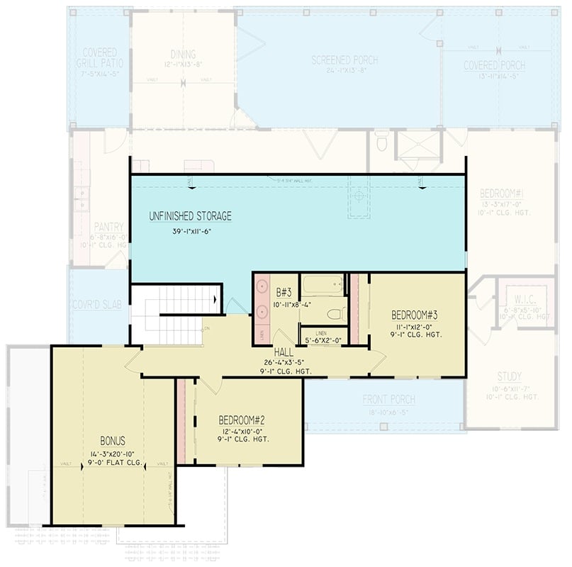 Floor Plan - Second Floor