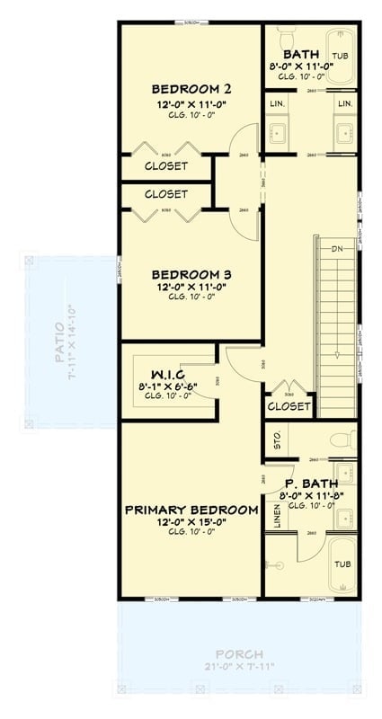 Floor Plan - Second Floor
