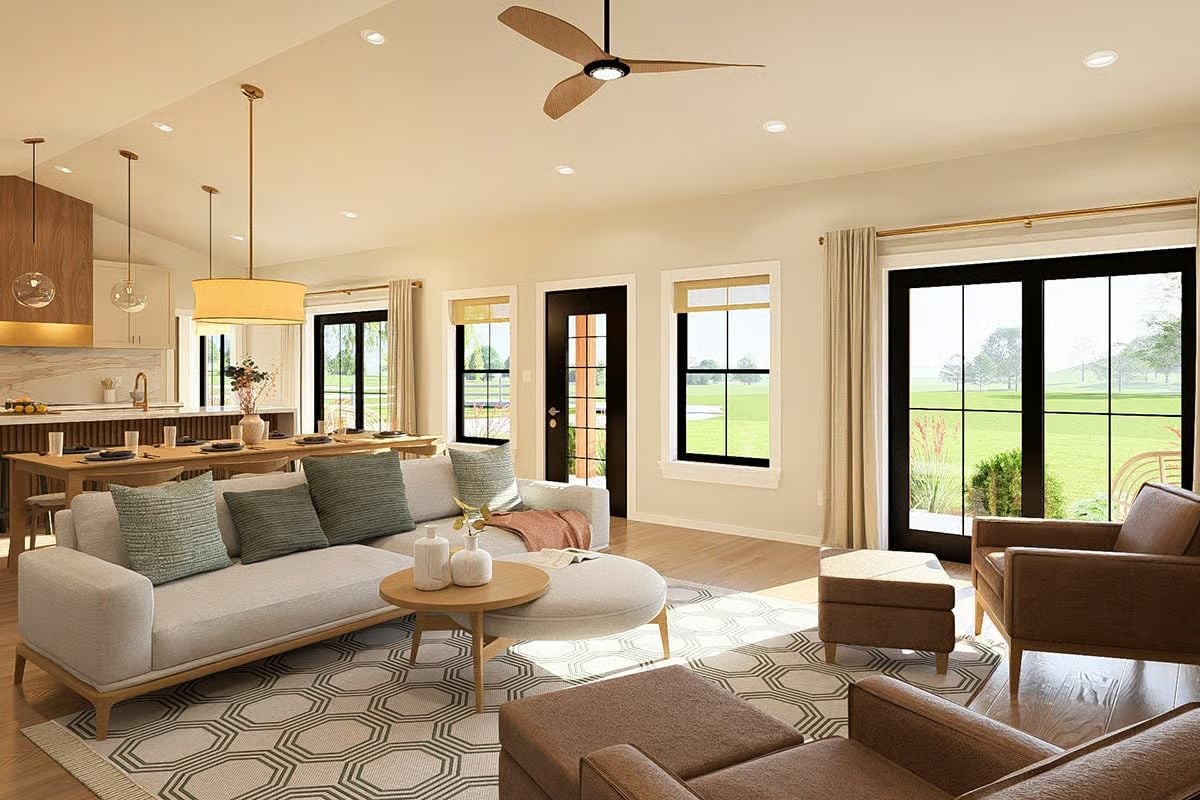 Open-Plan Living Where the Backyard Feels Like Part of the Room