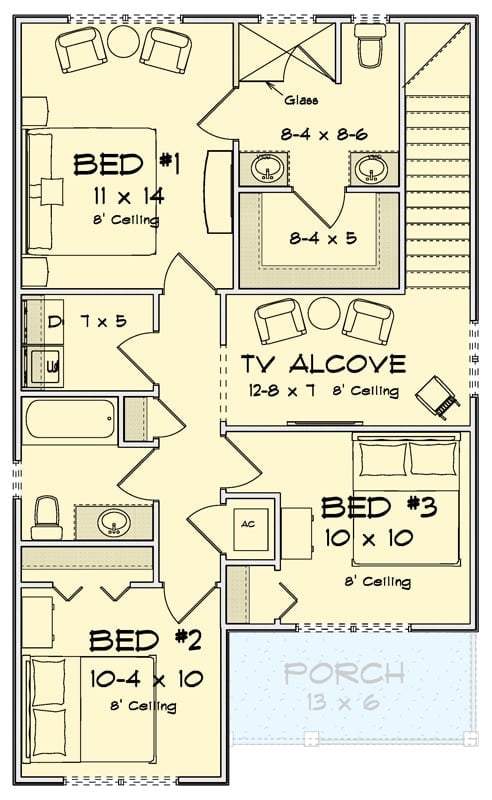 Floor Plan - Second Floor