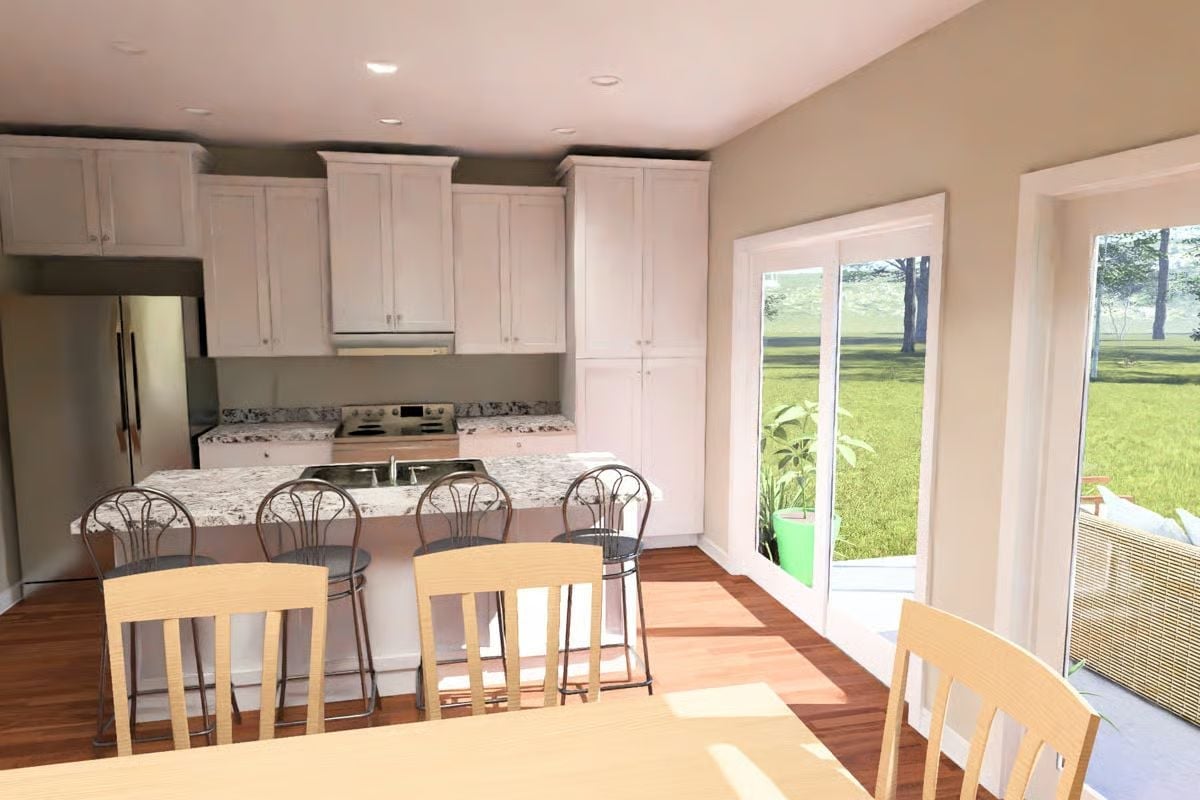 Granite Island, Slider to the Yard, and Nowhere to Hide the Mess