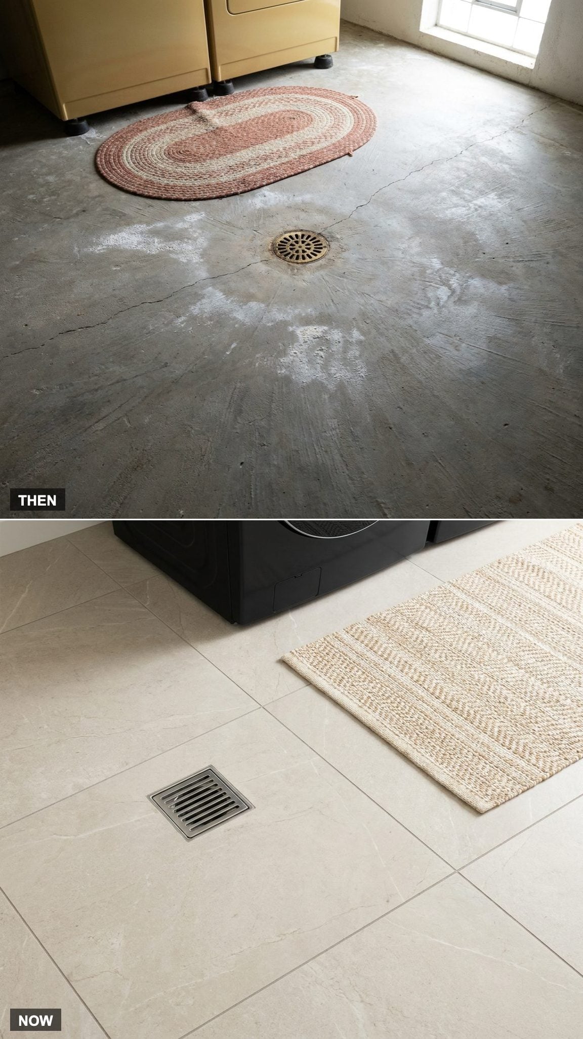 The Floor Underfoot: Cold Concrete to Warm Porcelain