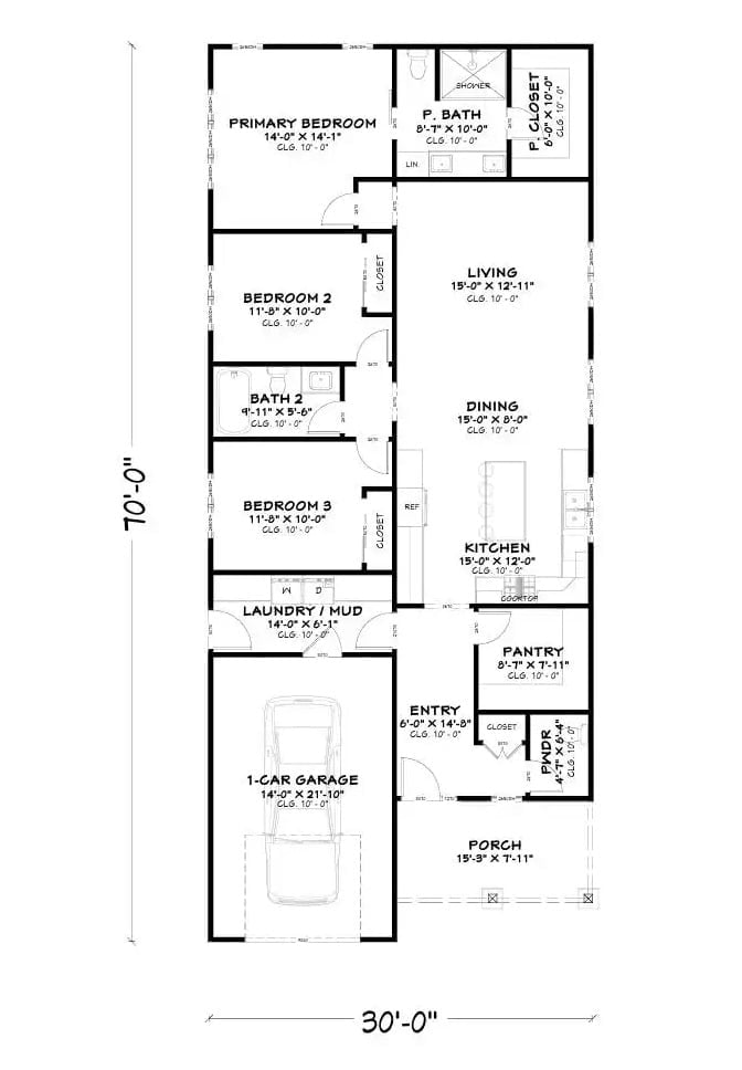 Floor Plan - Main Floor