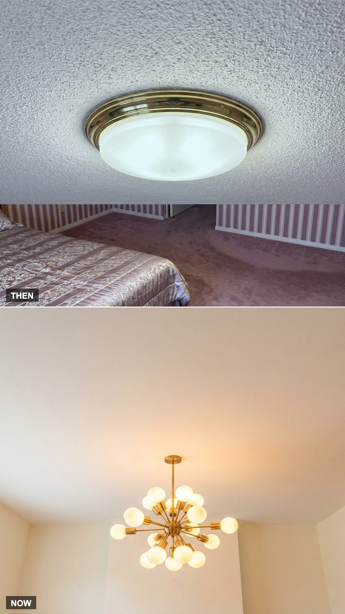 Flush-Mount Ceiling Lights vs. Statement Chandeliers