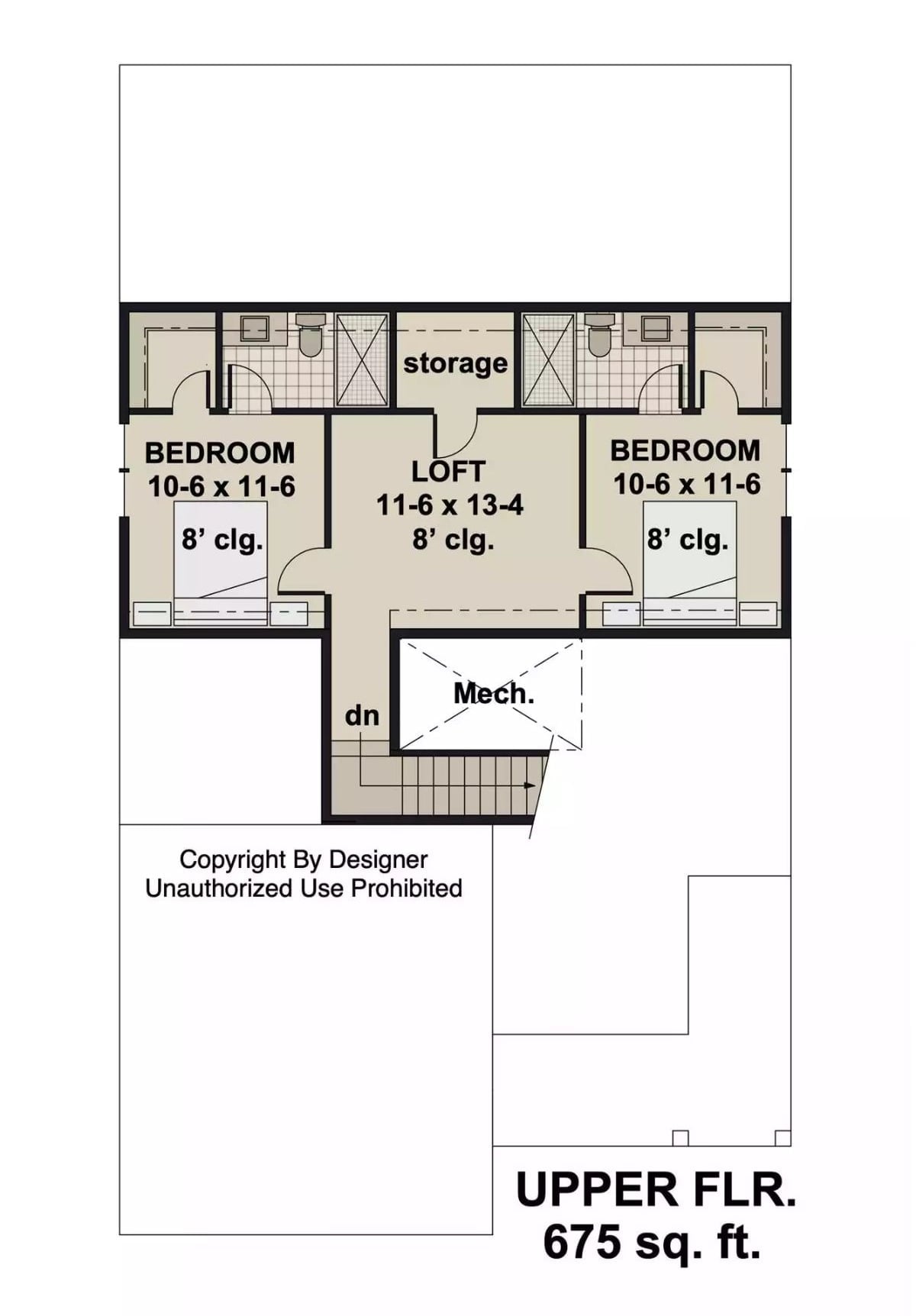 Floor Plan - Second Floor