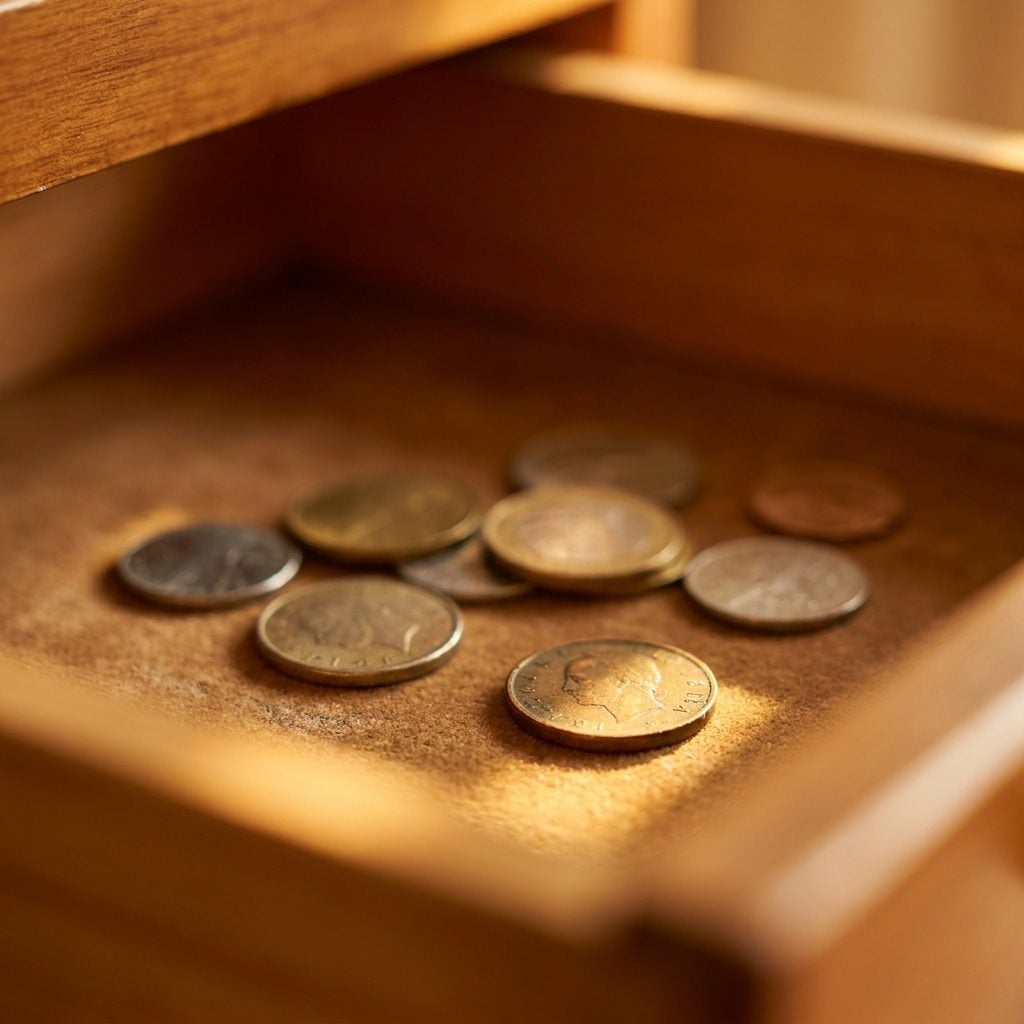 The Foreign Coins That Betray a Household That Talked About Someday