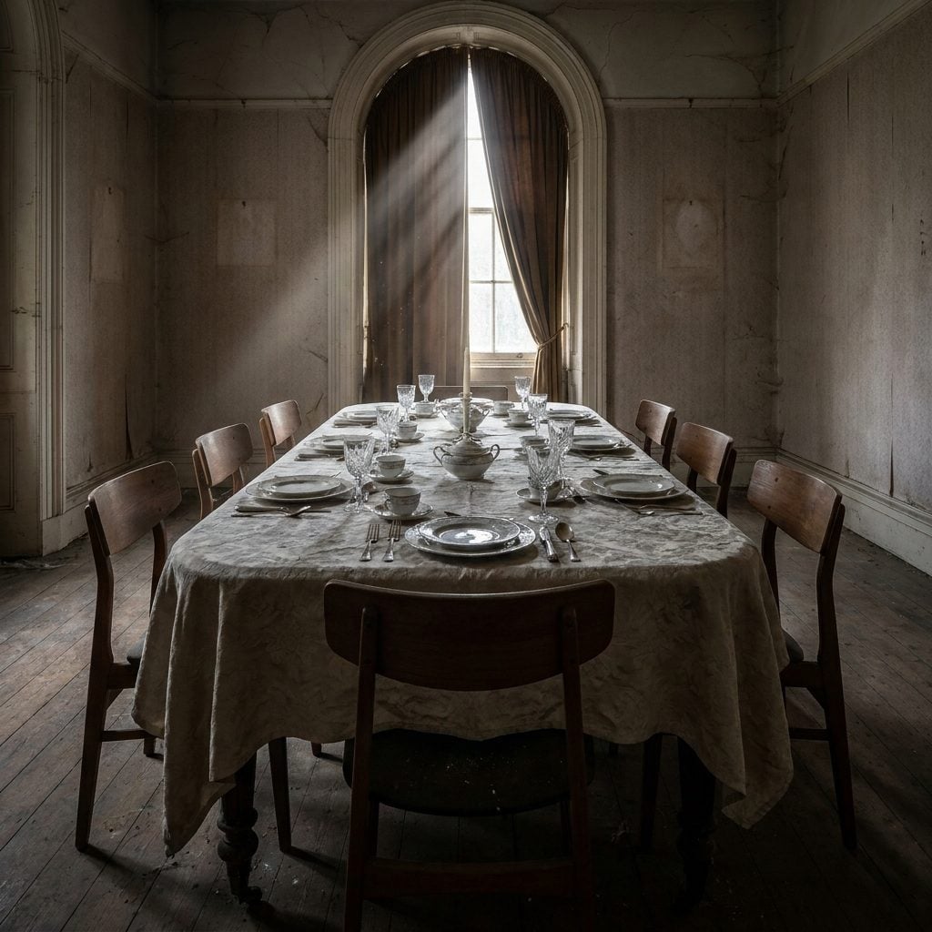 The Formal Dining Room Nobody Has Eaten In for Twenty Years