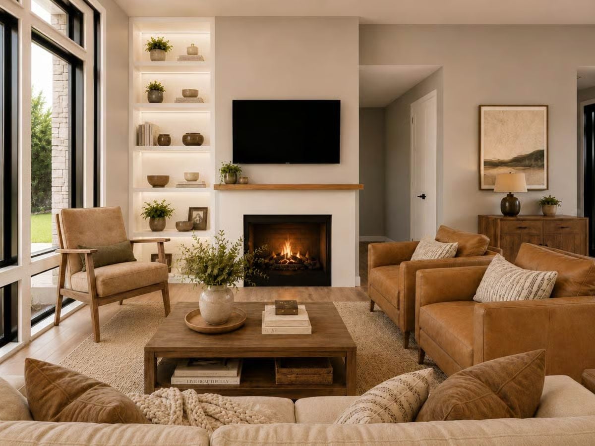 Tan Leather and a Live Fire Make a Case Against Overthinking It