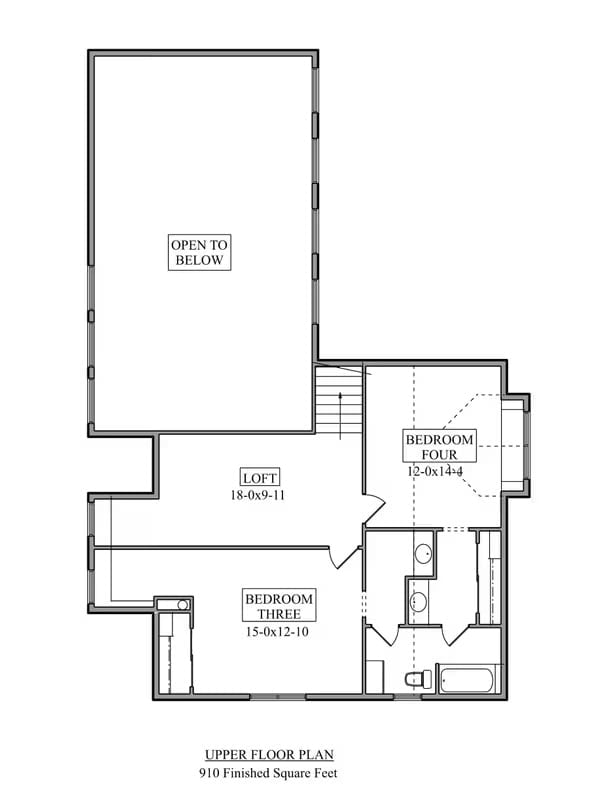 Floor Plan - Second Floor