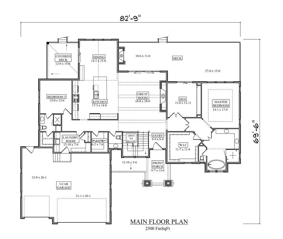 Floor Plan - Main Floor