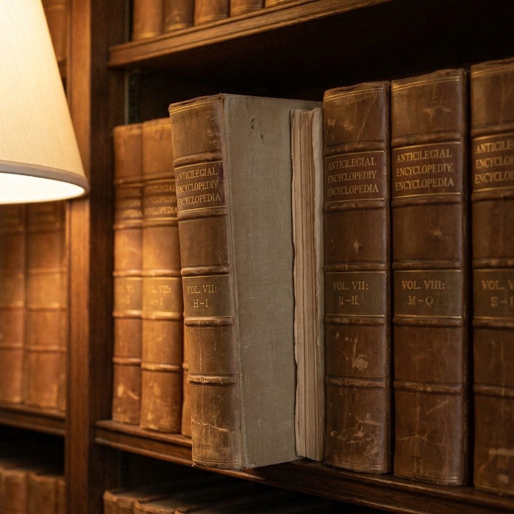 A Full Set of Encyclopedias Somebody Actually Read