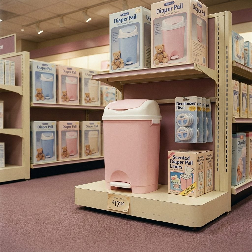 18. A Basic Diaper Pail Cost About $18 in 1988