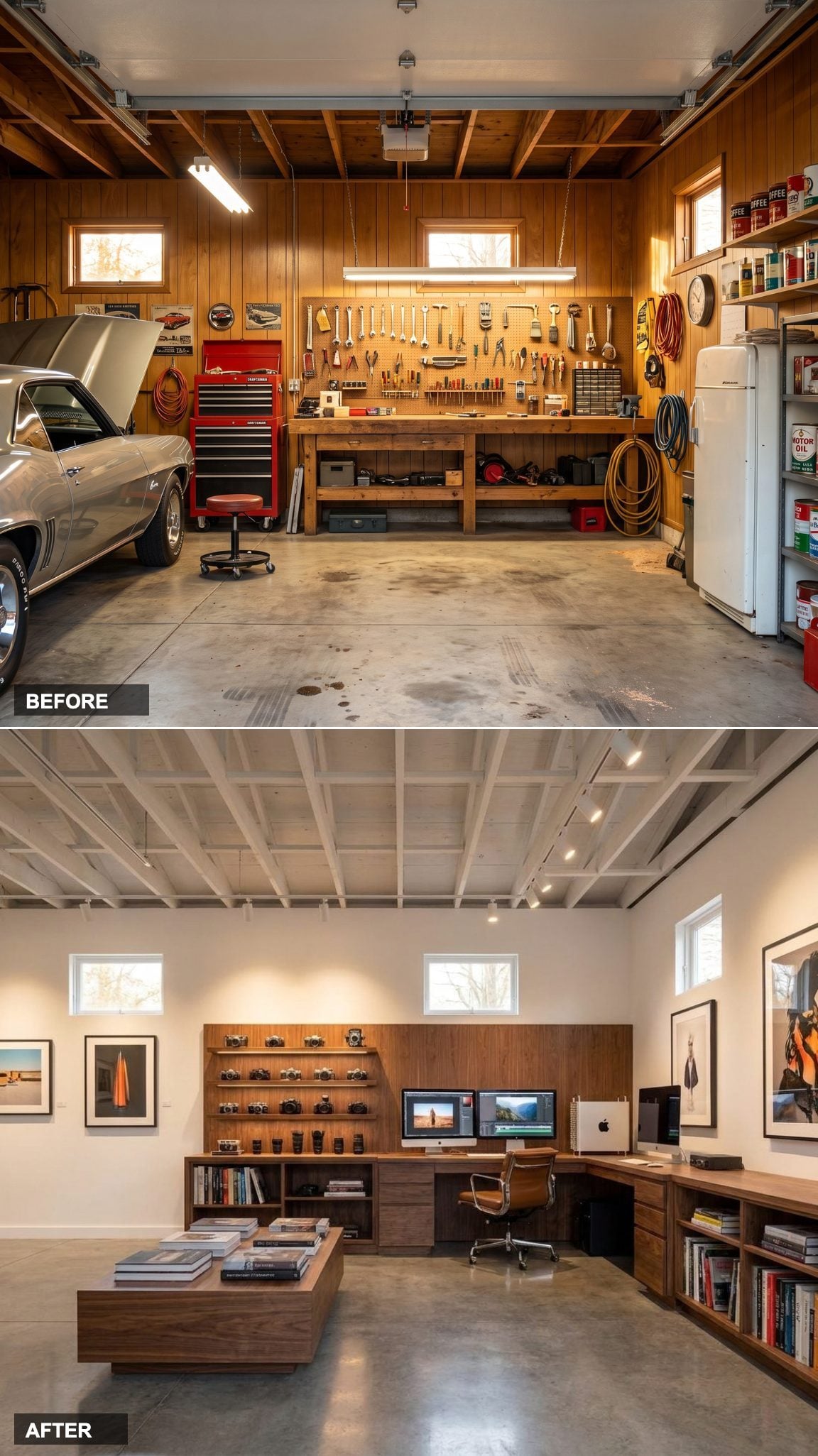 Gallery-White Walls, Museum Lighting, and a Camera Display Wall: The Creative Studio That Treats Photography Like Art
