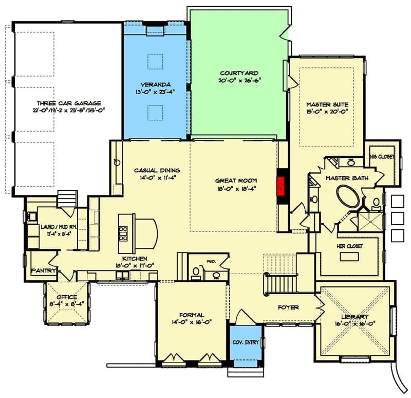 Floor Plan - Main Floor