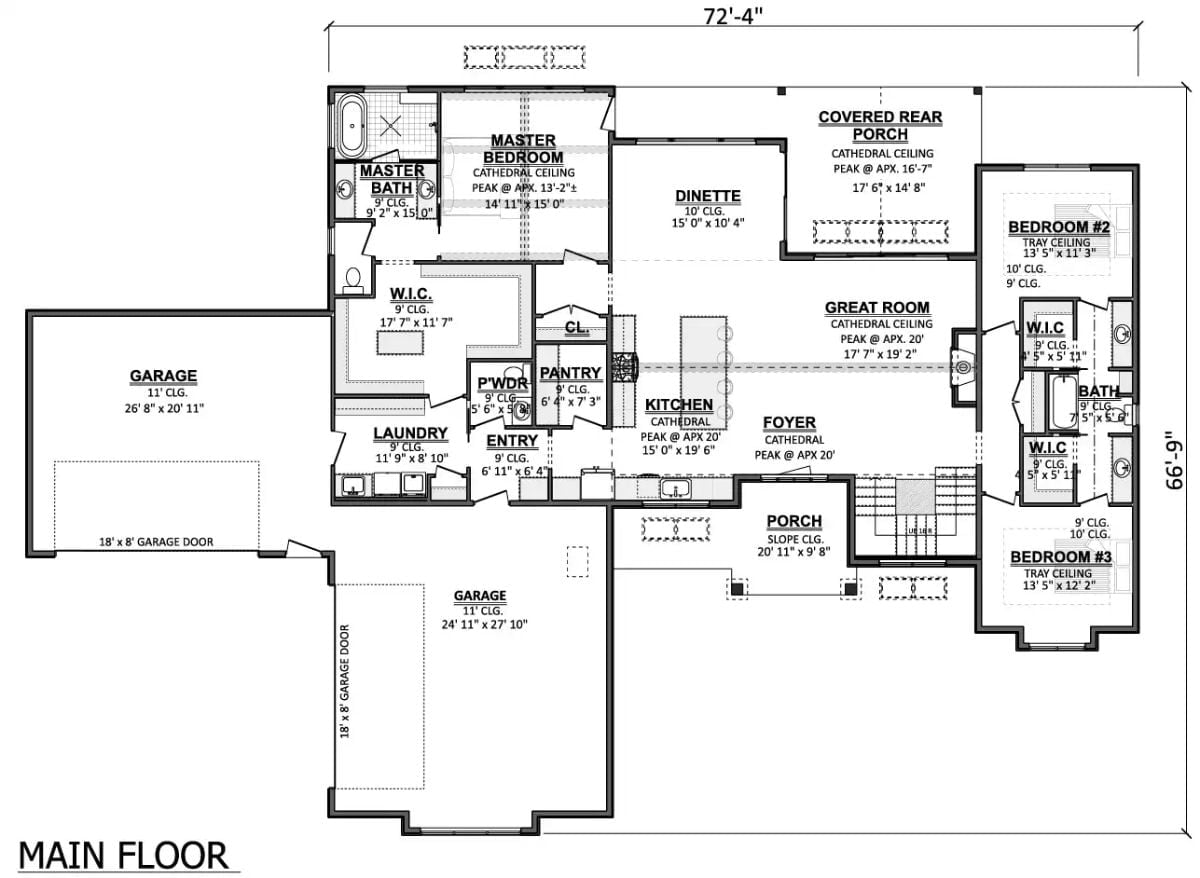 Floor Plan - Main Floor Plan