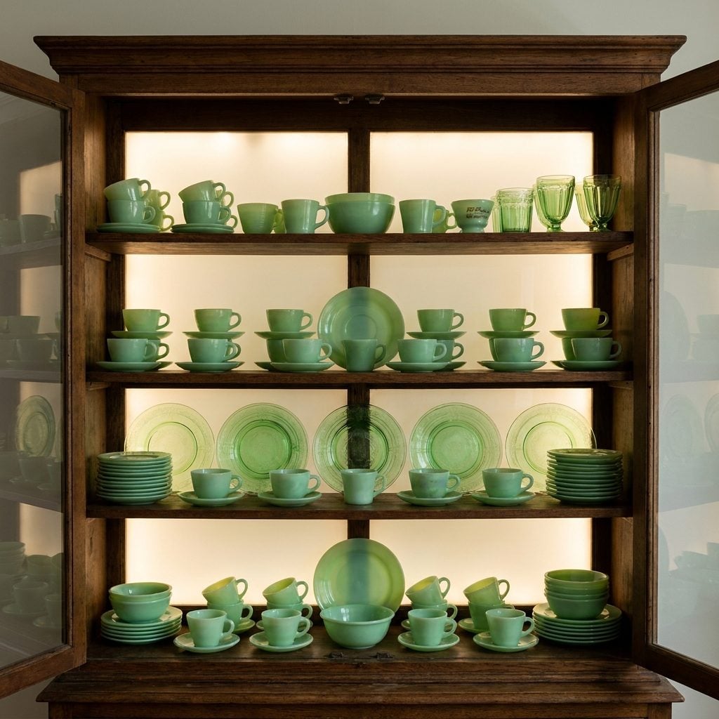 Green Glass Everywhere You Look